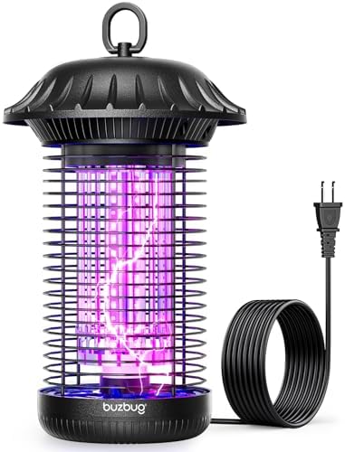Buzbug LED bug zapper lamp